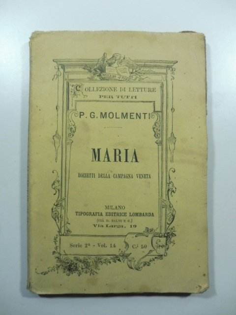Maria. Bozzetti della campagna veneta
