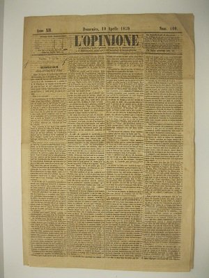 Memorandum sulla situazione d'Italia in: L'Opinione. Domenica 10 aprile 1859 | Immagine Gallery 2