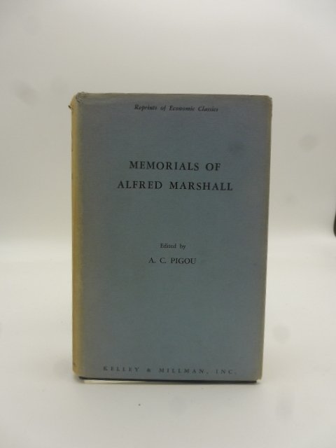 Memorials of Alfred Marshall