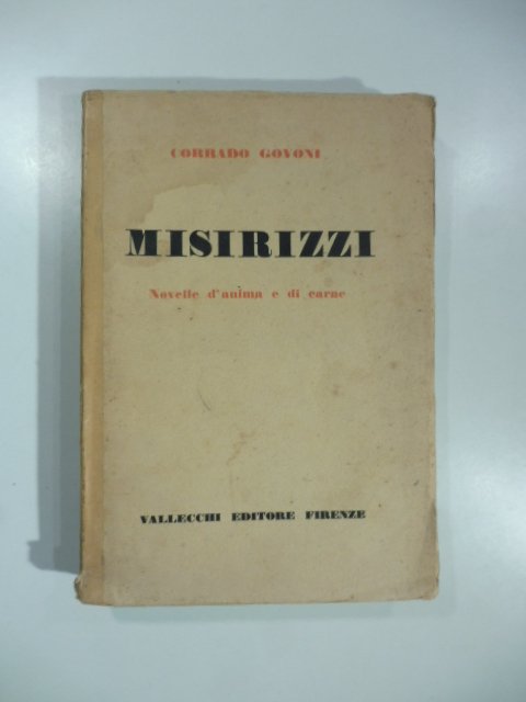 Misirizzi. Novelle d'anima e di carne