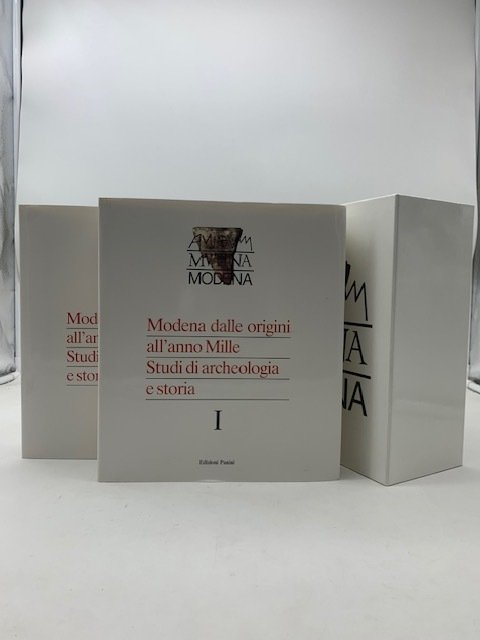 Modena dalle origini all'anno Mille. Studi di archeologia e storia.
