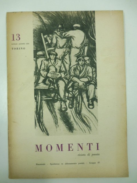 Momenti. Rivista di poesia, n. 13, luglio-agosto 1953