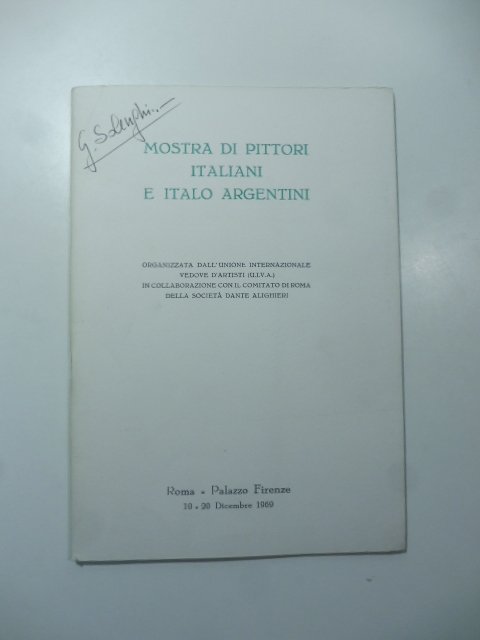 Mostra di pittori italiani e italo argentini