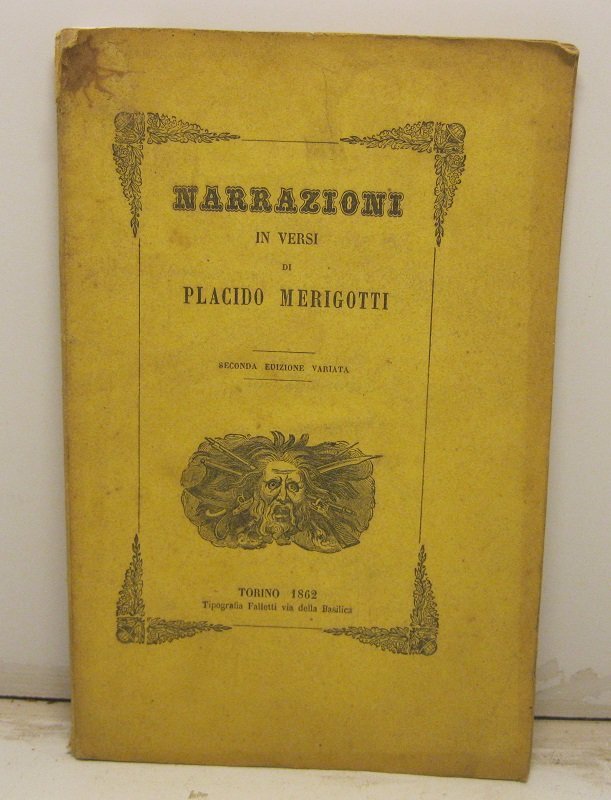 Narrazioni in versi di Placido Merigotti. Seconda edizione variata | Immagine principale