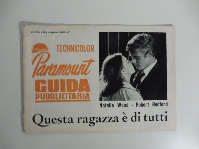 Natalie Wood, Robert Redford, Questa ragazza e' di tutti. Technicolor. …