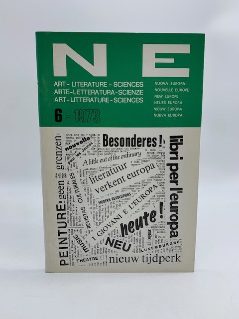 NE. New Europe. Art-Literature-Sciences, 6-1973