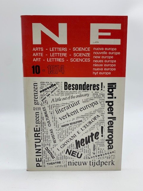 NE. New Europe. Arts-Letters-Science, 10-1974