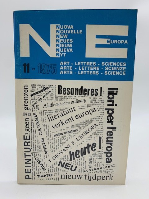 NE. New Europe. Arts-Letters-Science, 11-1975