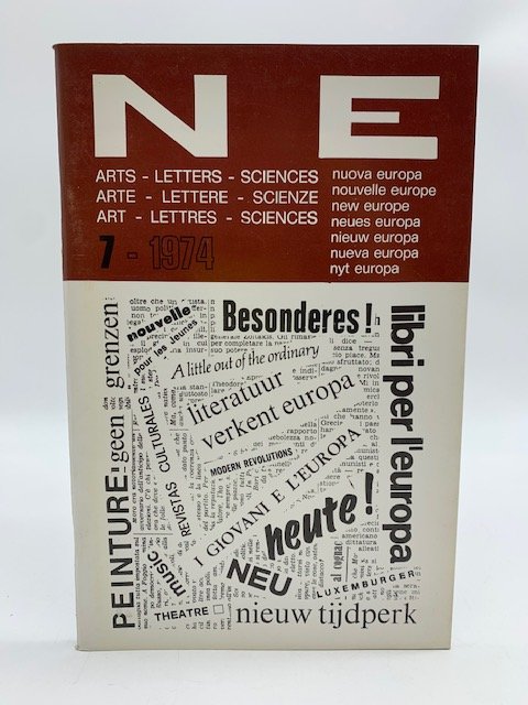 NE. New Europe. Arts-Letters-Sciences, 7-1974