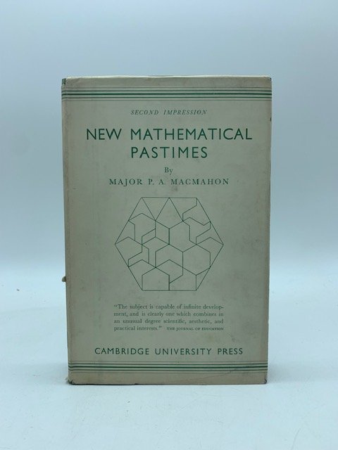 New mathematical pastimes