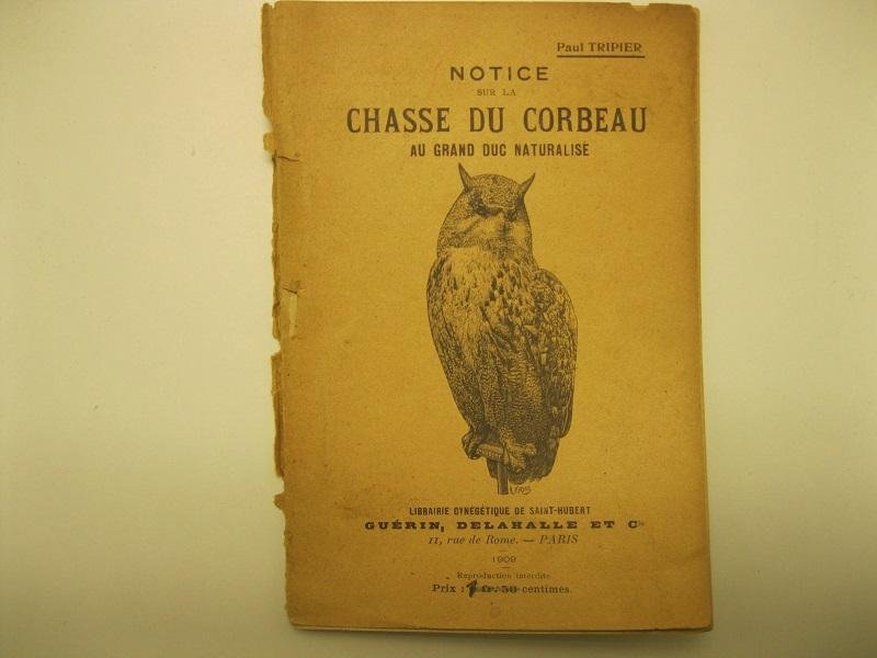 Notice sur la chasse du corbeau. Au grand duc naturalise'