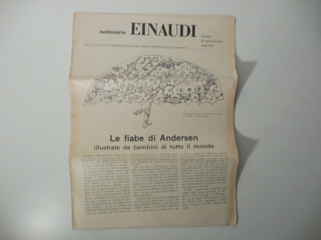 Notiziario Einaudi. Mensile di informazione culturale, n. 11, novembre 1954. …