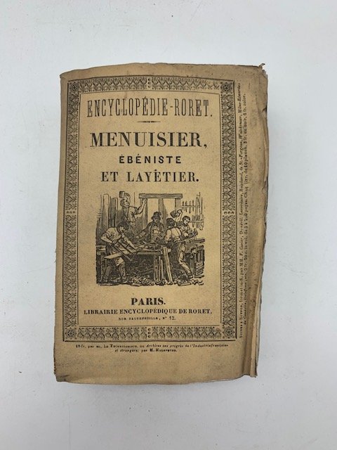 Nouveau manuel complet du menuisier, de l'ebeniste, du layetier. Tome …