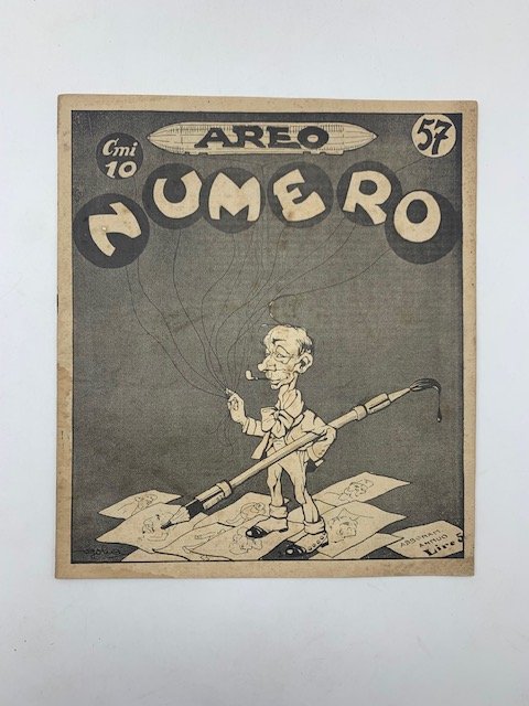 Numero. Settimanale umoristico illustrato, anno III, n. 57