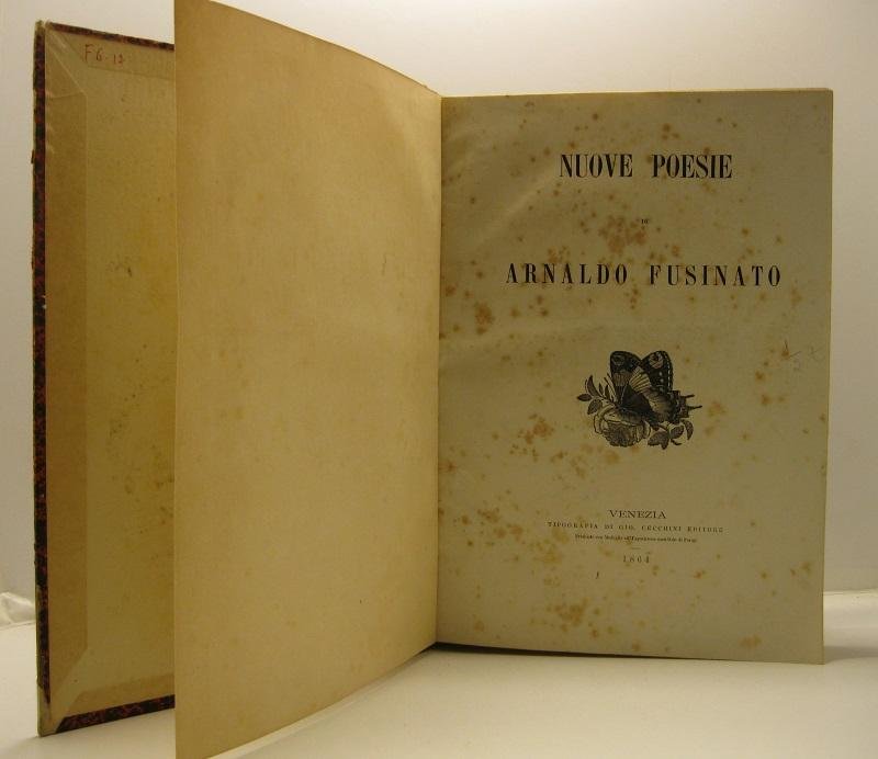 Nuove poesie di Arnaldo Fusinato