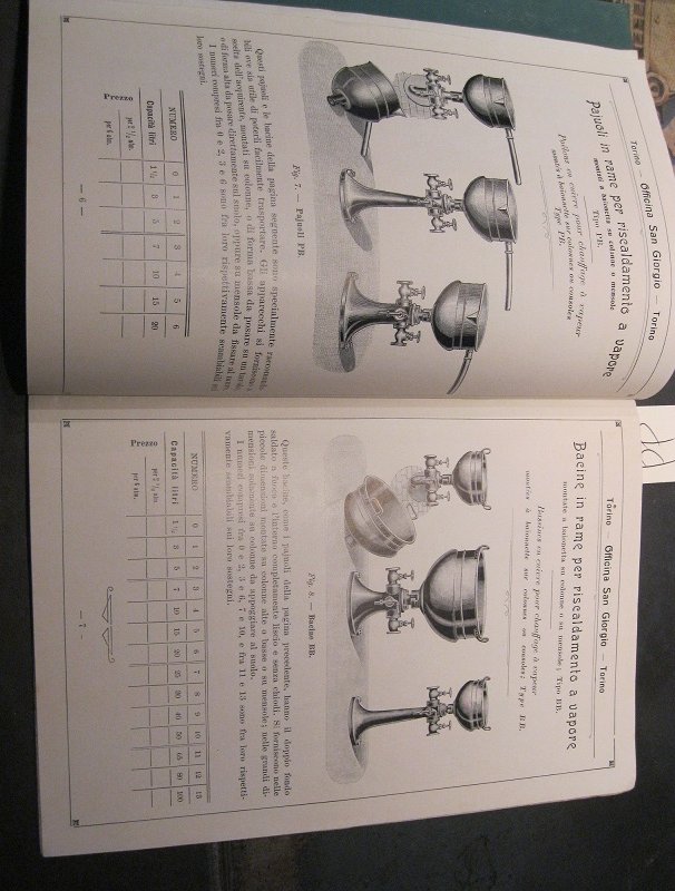 Officina San Giorgio, Torino. Catalogo generale degli apparecchi e macchine …