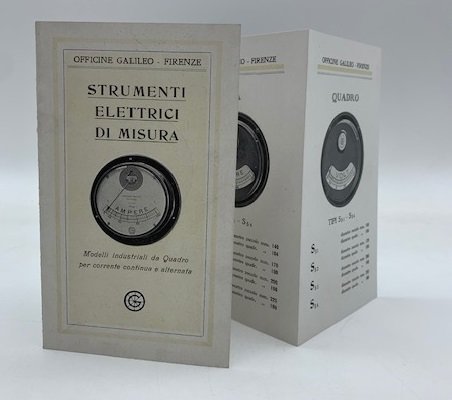 Officine Galileo, Firenze. Strumenti elettrici di misura. Modelli industriali da …