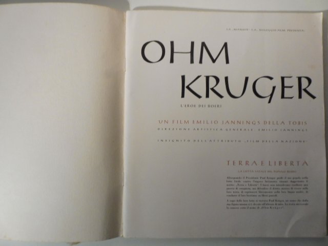 Ohm Kruger l'eroe dei Boeri