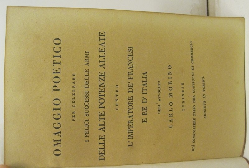 Omaggio poetico per celebrare i felici successi delle armi delle … | Immagine principale