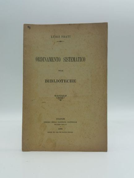 Ordinamento sistematico delle biblioteche