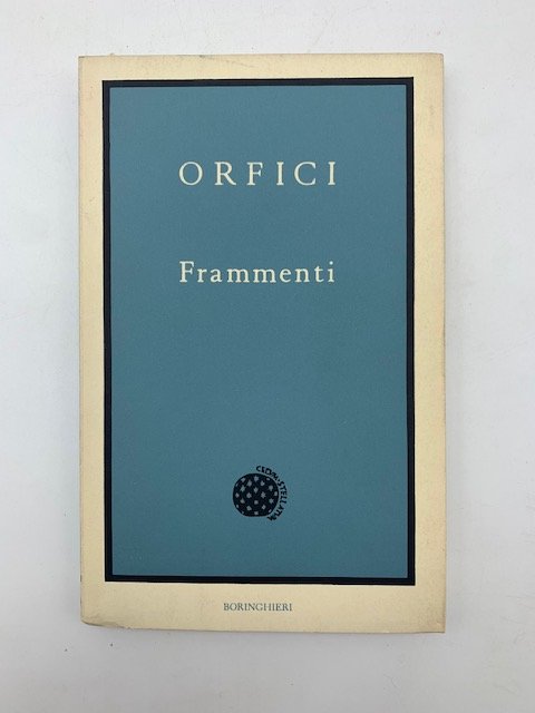 Orfici frammenti
