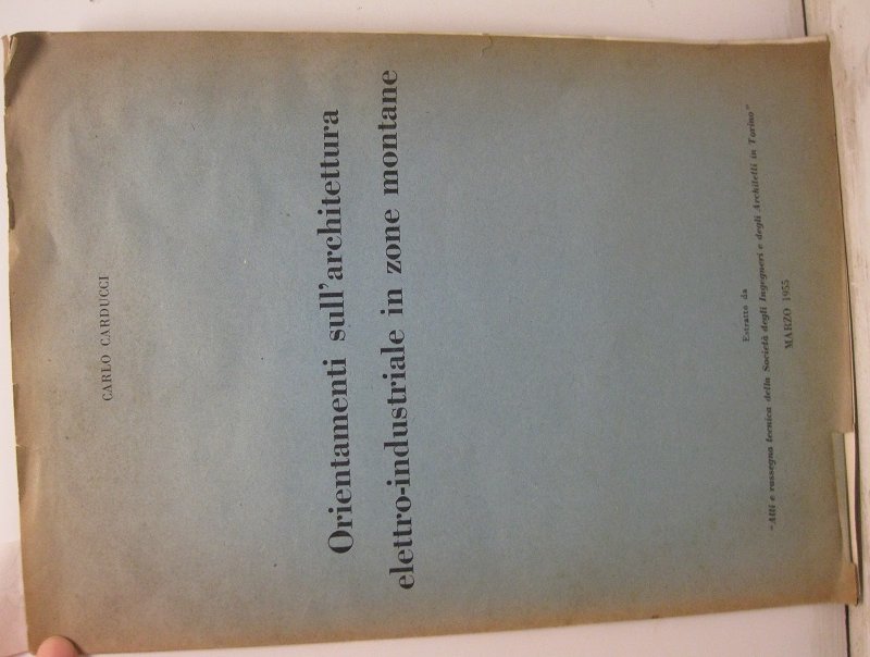 Orientamenti sull'architettura elettro-industriale in zone montane.