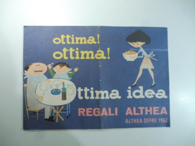Ottima idea! Regali Althea. Catalogo premi 1962
