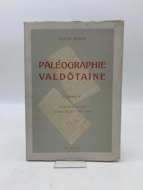 Paléographie Valdotaine