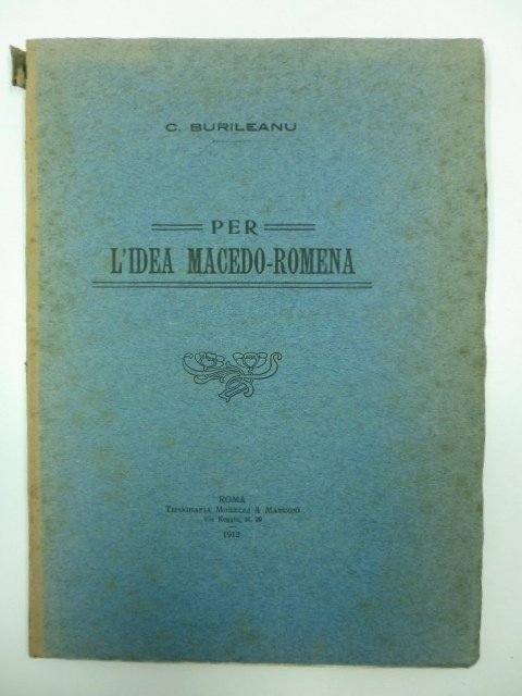 Per l'idea macedo-romena