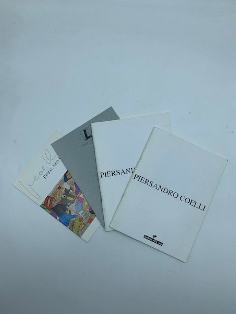 Piersandro Coelli. Innamorami (catalogo in doppi copia); Dis-d-egnando (pieghevole); Pieghevole …