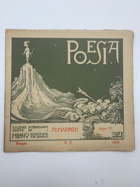 Poesia. Rassegna internazionale diretta da F. T. Marinetti, n. 5 giugno 1908