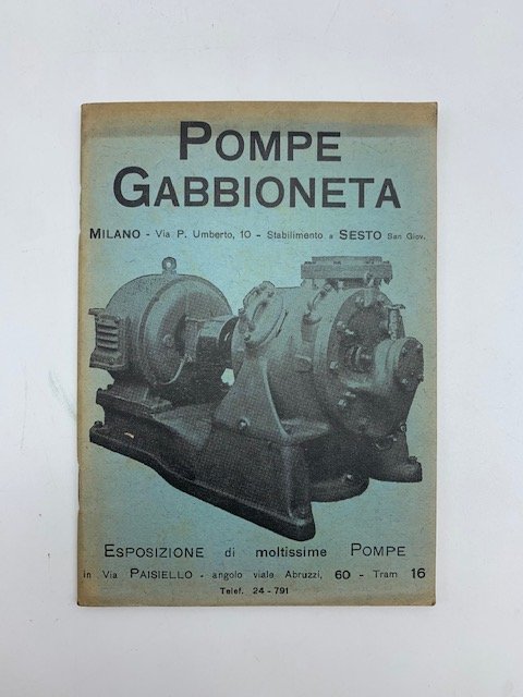 Pompe Gabbioneta (catalogo commerciale)