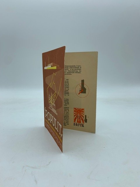 Populit. Il miglior agglomerato per edilizia. Fiera di Milano 10-27 …