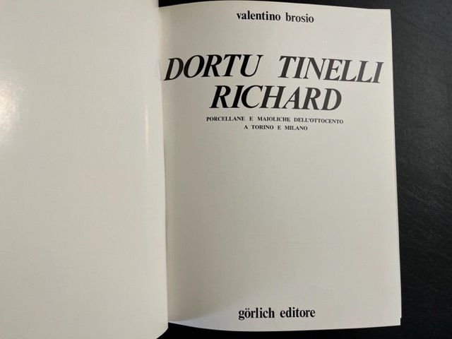 Porcellane e maioliche dell'Ottocento a Torino e Milano Dortu Tinelli …