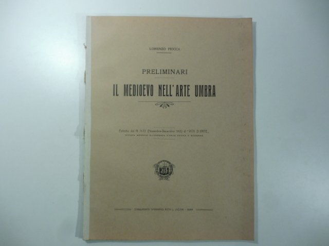 Preliminari. Il medioevo nell'arte umbra