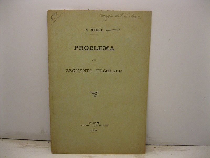 Problema sul segmento circolare