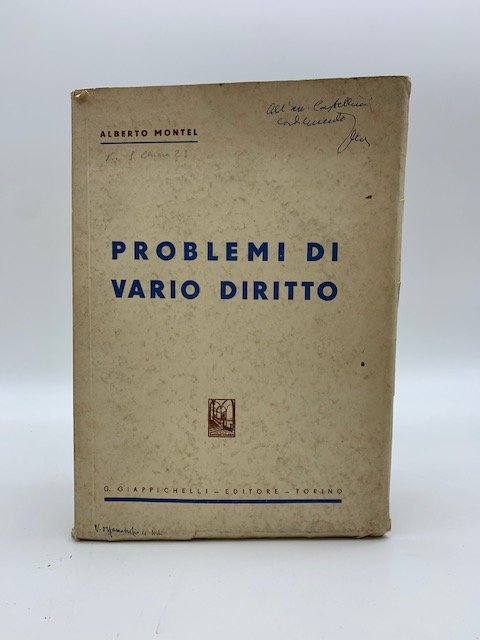 Problemi di vario diritto