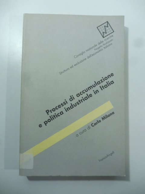 Processi di accumulazione e politica industriale in Italia | Immagine principale
