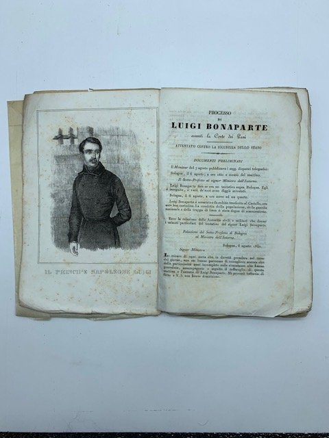 Processo di Luigi Bonaparte avanti la corte dei pari. Attentato …
