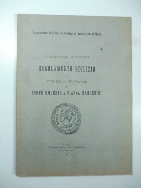 Proposte per la riforma del regolamento edilizio e voti per …