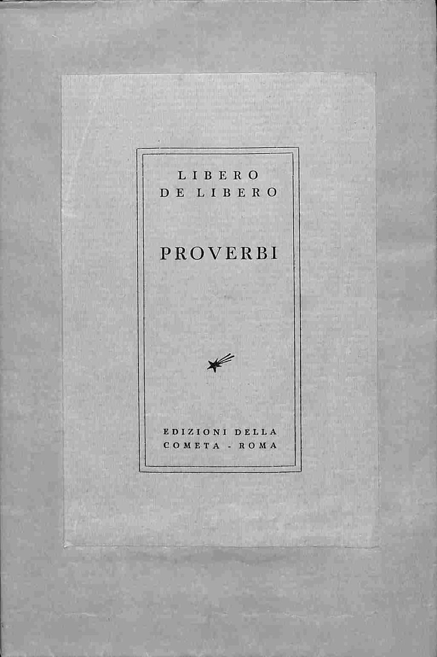 Proverbi