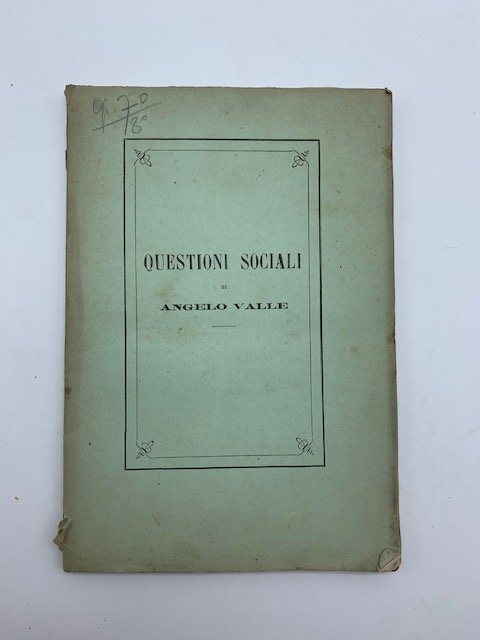 Questioni sociali