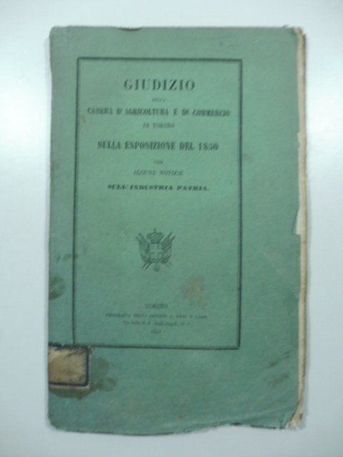 Quinta esposizione d'industria e di belle arti al Castello del …