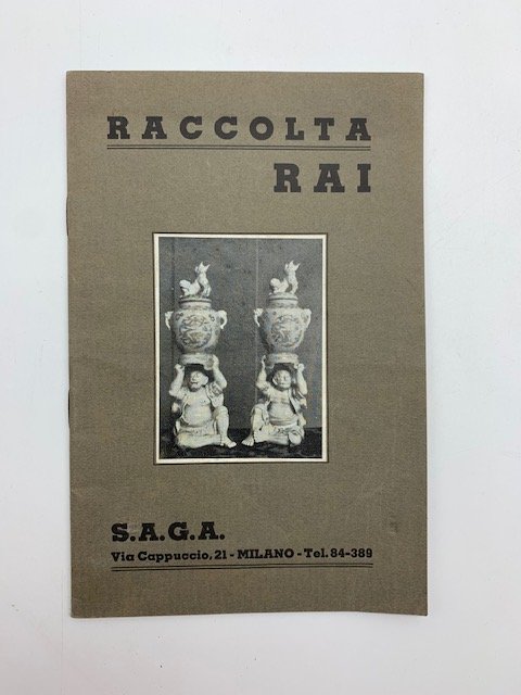 Raccolta Lai. Vendita all'asta 11 - 15 dicembre 1939. S.A.G.A. …