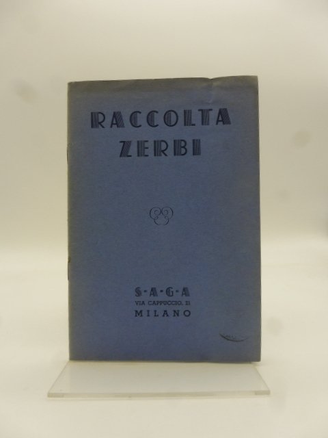 Raccolta Zerbi. S.A.G.A., Milano