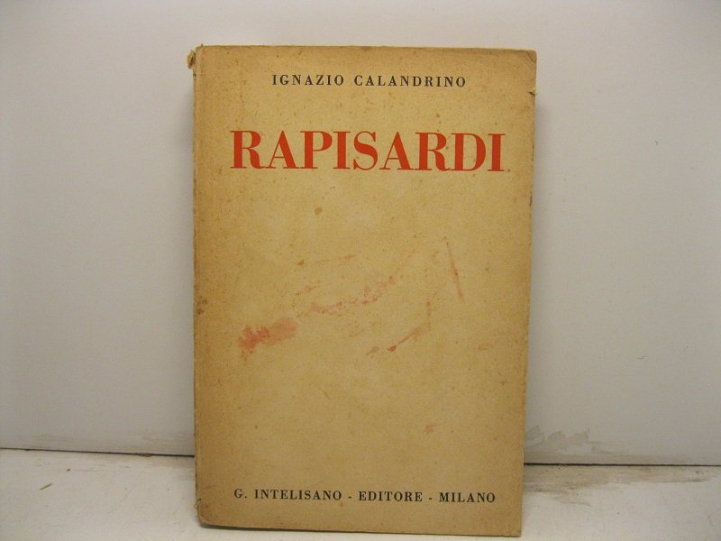 Rapisardi. | Immagine principale