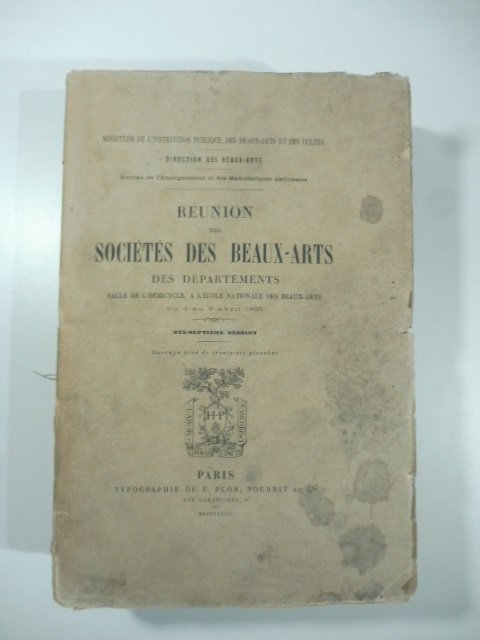 Reunion des Societe's des Beaux-Arts des Departements