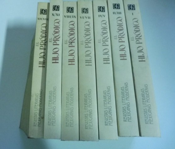 Revistas literarias mexicanas modernas. El hijo prodigo. I, II/III, IV/V, …