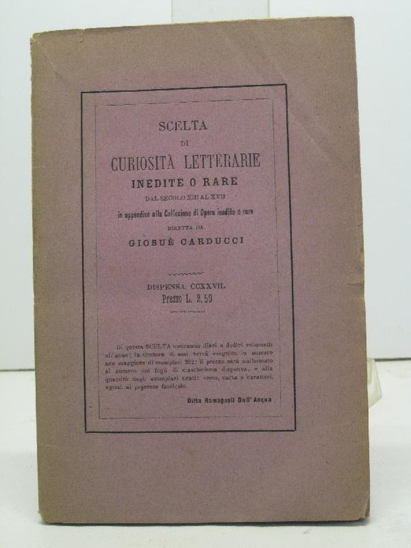 Rime di Francesco Bertioli da Ostiglia col commento di Andrea … | Immagine Gallery 2