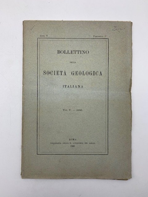 Rinoceronte fossile nel Parmense; Sopra un lembo di lias rosso …